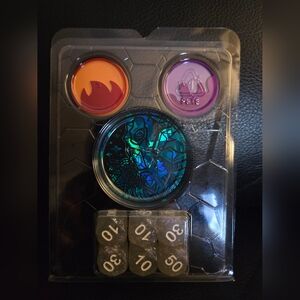 Pokémon Trading Card Game Dice/Coin Set from Terapagos ex Ultra-Premium Box
